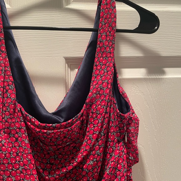 Express Red Patterned Tank Top - Picture 5 of 10